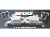 SW-Exhaust Edelstahl Sport Endschalldmpfer fr Porsche 911 Carrera/S 991 C2/C4 11-15