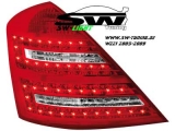 SW-Light LED Rckleuchten Mercedes S-Klasse W221 05-09 red/clear