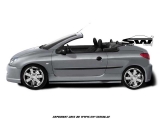 Seitenschweller SW-Design fr Peugeot 206cc 00-07 mit Teilegutachten