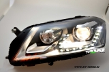 SW-Light Scheinwerfer VW Passat B7 11-15 LED Standlicht Black