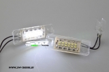 LED license plate lights Seat Altea Leon Arosa Ibiza ST Exeo Superb