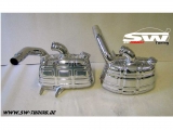 SW-Exhaust Edelstahl Sport Endschalldmpfer fr Porsche 911 996 Carrera/S 97-05