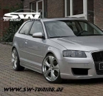 Seitenschweller SW-Design fr Audi A3 8P 05-08 3Trer mit Teilegutachten
