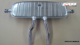 SW-Exhaust Edelstahl Sport Endschalldmpfer fr Porsche Cayenne S Typ 955 9PA 02-07