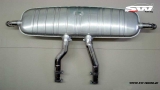 SW-Exhaust Edelstahl Sport Endschalldmpfer fr Porsche Cayenne Turbo 957 Facelift 07-10
