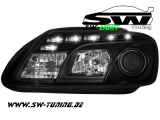 SW-Light headlights VW Touran 1T/ Caddy 03-06 LED positionslight chrome