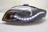 SW-Light Scheinwerfer AUDI A4 B7 & Cabrio 8H 04-08 LED Standlicht black