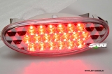 Nebelschlussleuchte fr Peugeot 206 / 206cc LED chrome