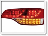 SW-Light LED Rckleuchten fr Audi Q7 4L 05-09 red/chrystal