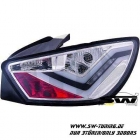 SWCELIS LED Rckleuchten fr Seat Ibiza 6J 3Trer 08-14 Lightbar chrom