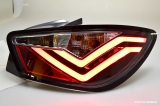 SWCELIS LED Rckleuchten fr Seat Ibiza 6J 3Trer 08-14 Lightbar black Clear