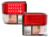 SW-Light LED taillights for VW T4 90-03 red chrome