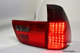 SW-Light LED Rckleuchten fr BMW X5 E53 2000-2003 red/smoke