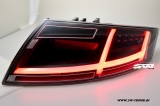 SW-Celi LED Rückleuchten für Audi TT Typ 8J black/clear 2006-2014