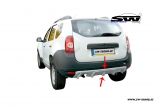 Heckstostangen Diffusor TDM-SW Design fr Dacia Duster Typ SD/SR 10-15
