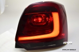 SW-Celi LED Rückleuchten VW Polo V Typ 6R 09-14 Steilheck cherry red/smoke Lightbar