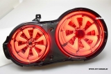 SW-Celi LED Rckleuchten fr Nissan GT-R R35 09-16 smoke White-Lightbar