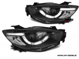 SW-DRLTube Scheinwerfer fr Mazda CX-5 Typ KE 11-15 LED Tagfahrlicht Lighttube black