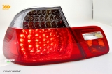 SW-Light LED Rckleuchten fr 3er BMW E46 Coup 98-03 red/crystal 4teilig mit dynamischer Blinker