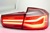 SWCeli LED Rückleuchten für 3er BMW F30 Limo 12-18 red LED Lightbar