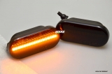 SW-Light LED Seitenblinker Ford Fiesta Mk6 / Golf3/4 / T5 /Seat Ibiza Leon Black/smoke
