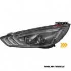 SW-DRLTube Scheinwerfer Ford Focus Mk3 DYB Facelift 15-18 LED TFL Lighttube / Wischblinker black