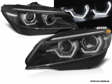SW-DRLtube Angel Eye Xenon Scheinwerfer BMW Z4 E89 09-13 LED TFL-Standlichtringe Wischblinker black