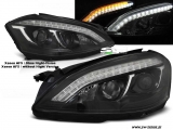 SW-Xenon Scheinwerfer fr Mercedes S-Klasse W221 05-09 LED Standlicht fr AFS Black Nicht Night-Vision
