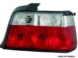 SW Rckleuchten fr 3er BMW E36 Limousine red/clear 90-99