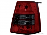 SW Klarglas Rckleuchten fr VW Golf 4 Variant / Bora Variant 97-06 red/smoke