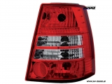 SW Klarglas Rckleuchten fr VW Golf 4 Variant / Bora Variant 97-06 red/clear