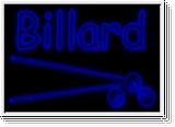 LED Schild fr Billard, Neon Leuchtschrift Werbung