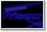LED Schild fr Friseur Leuchtschrift Werbung Reklame