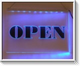 LED Schild  fr Open Spezial Werbeschild