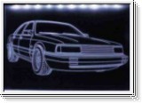 Led Schild mit Gravur fr Audi Quattro 200 20V
