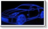 Led Schild mit Gravur fr Nissan 350Z