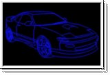 Led Schild mit Gravur fr Toyota Celica
