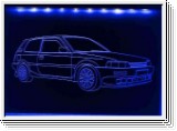 Led Schild mit Gravur fr Toyota Corolla