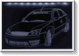 Led Schild mit Gravur fr Ford Mondeo 16V ST