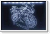 Led Schild mit Fanschild fr Yamaha R6 2