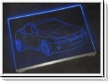 Led Schild mit Gravur fr Opel Tigra 16V