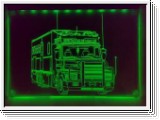 Led Schild mit TRUCK 4 + Ihren Wunschnamen